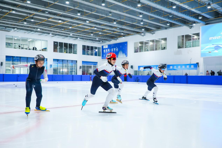 2023年湖北省青少年短道速滑錦標賽精彩落幕